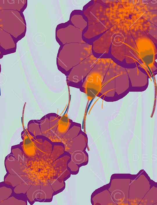 混合拼接印花华亿平台图片