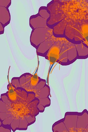 混合拼接印花华亿平台图片