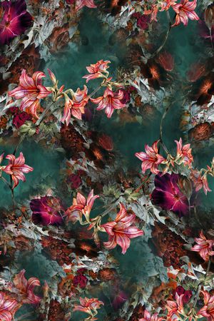 数码华亿平台印花华亿平台图片