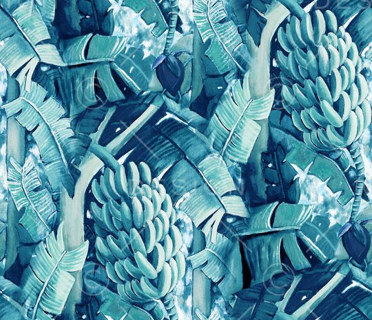 香蕉印花华亿平台图片