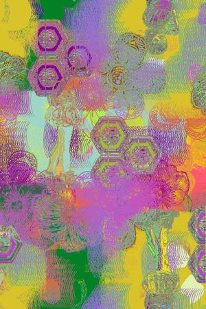 线条印花华亿平台图片