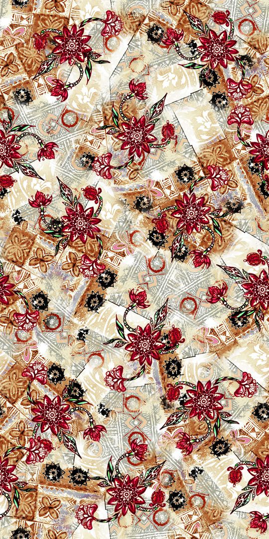 民族风印花华亿平台图片