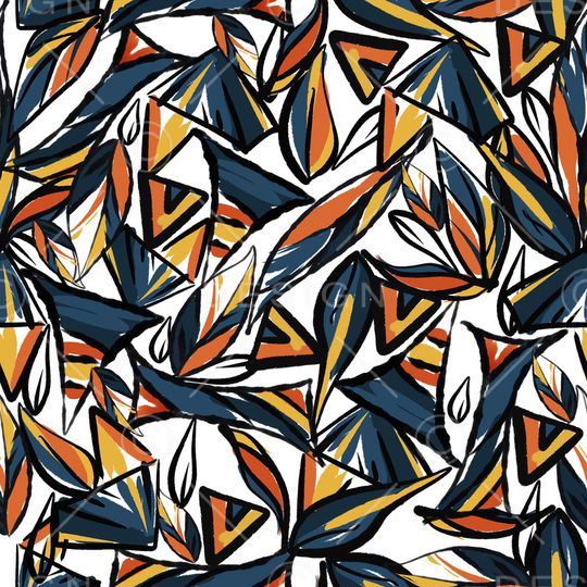 抽象印花华亿平台图片