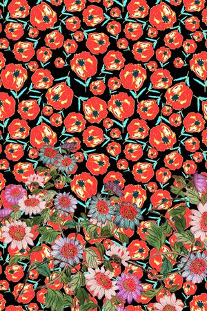 清爽印花华亿平台图片