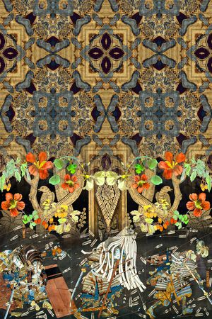 清爽印花华亿平台图片