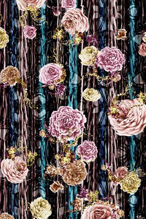 数码华亿平台印花华亿平台图片