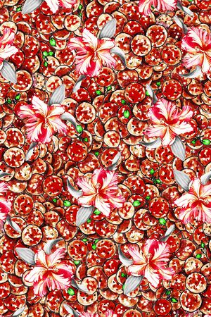 数码华亿平台印花华亿平台图片