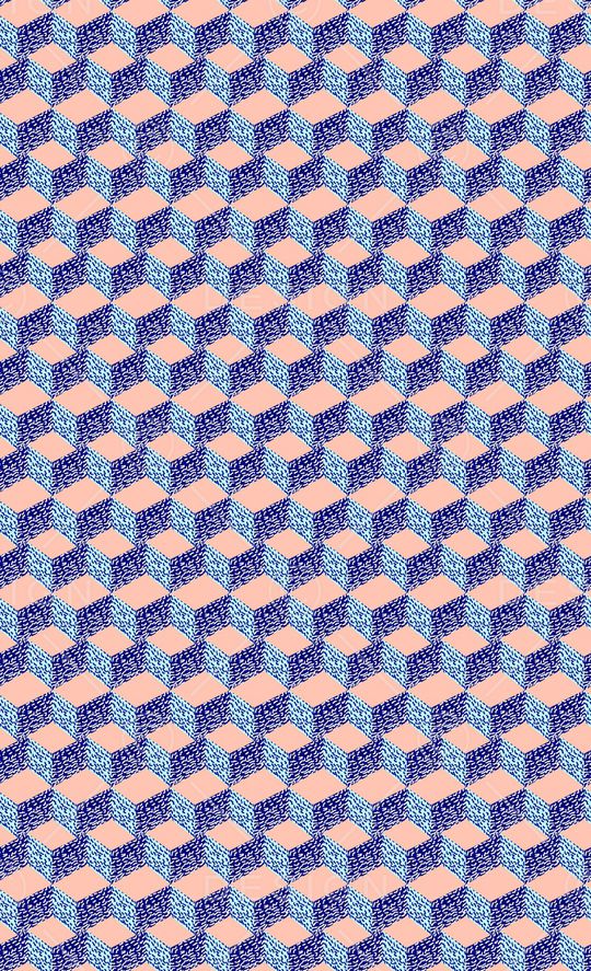 几何印花华亿平台图片