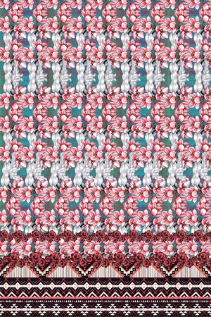 民族风印花华亿平台图片