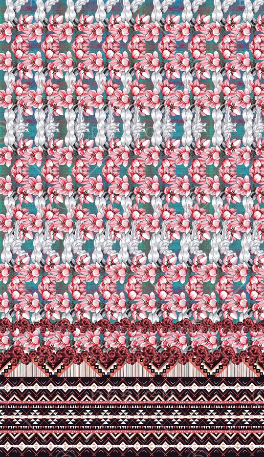 民族风印花华亿平台图片