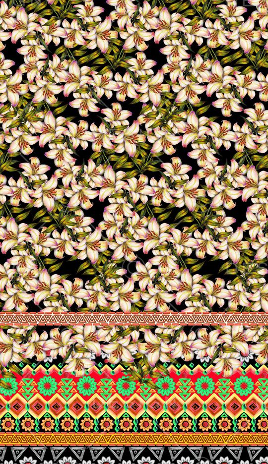 民族风印花华亿平台图片