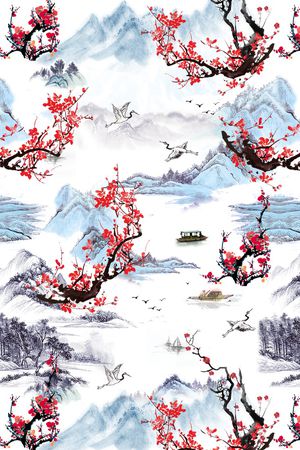 国画印花华亿平台图片