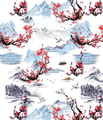 国画印花华亿平台图片