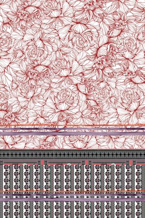民族风印花华亿平台图片