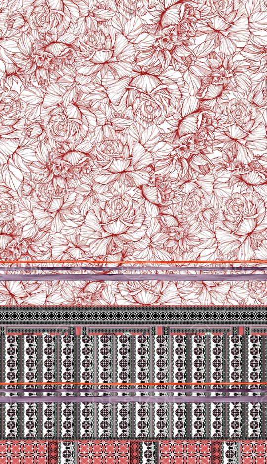 民族风印花华亿平台图片