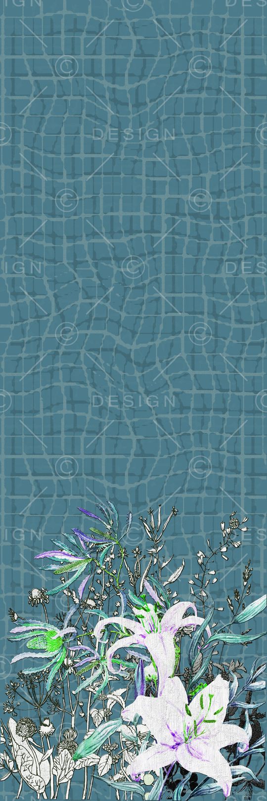 荷花印花华亿平台图片