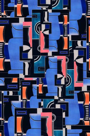 混合拼接印花华亿平台图片