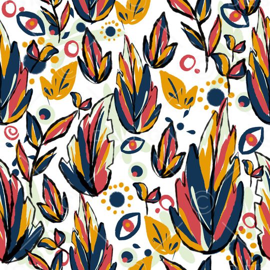 抽象印花华亿平台图片