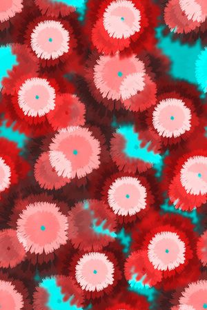 花瓣印花华亿平台图片