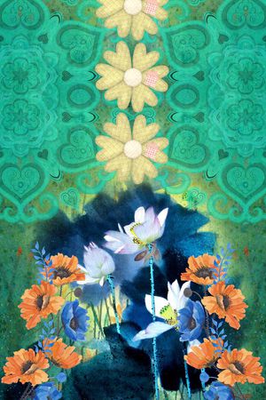 民族风印花华亿平台图片