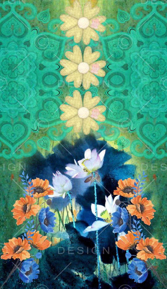 民族风印花华亿平台图片