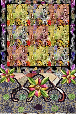 民族风印花华亿平台图片