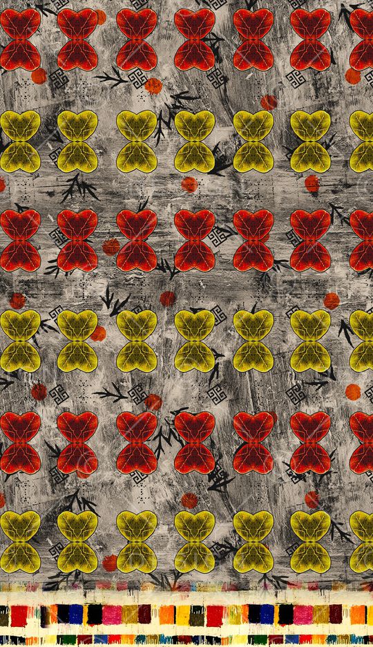 民族风印花华亿平台图片