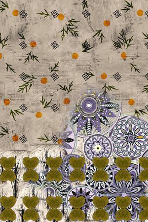 民族风印花华亿平台图片