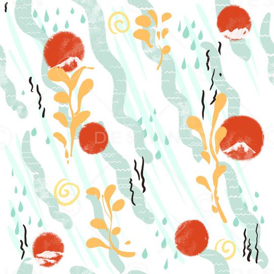 抽象印花华亿平台图片