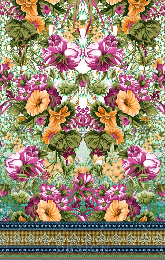 民族风印花华亿平台图片