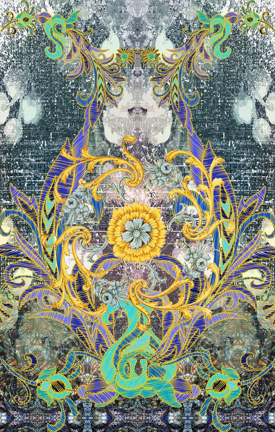 民族风印花华亿平台图片