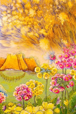 民族风印花华亿平台图片