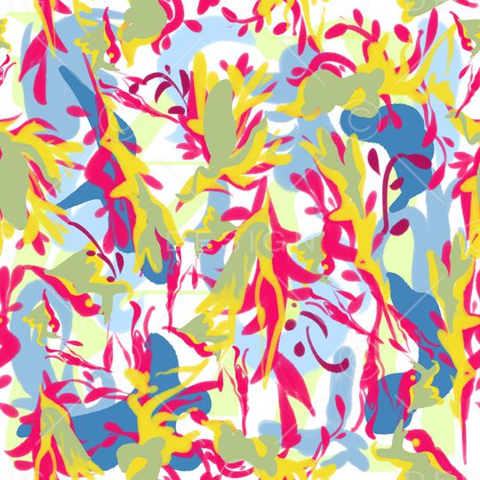 抽象印花华亿平台图片