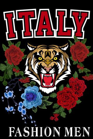 男装印花华亿平台图片