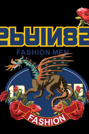 男装印花华亿平台图片