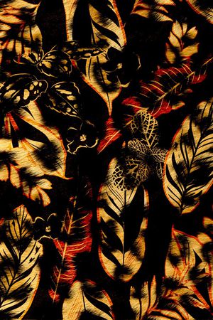 豹纹印花华亿平台图片