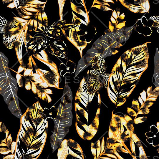 豹纹印花华亿平台图片