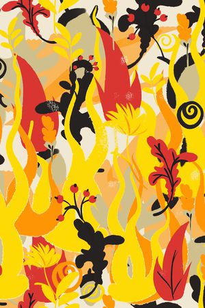 抽象印花华亿平台图片