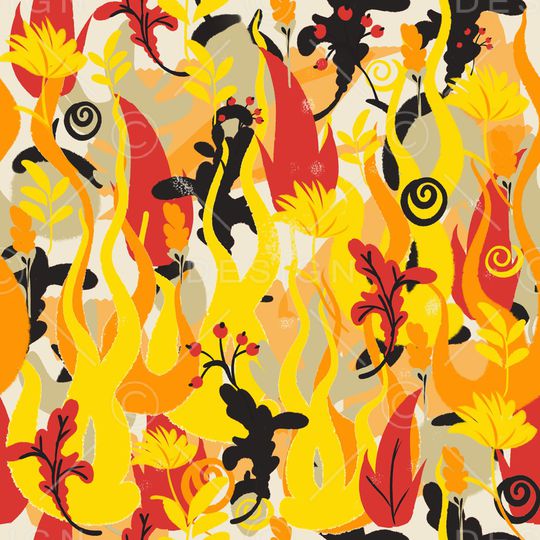 抽象印花华亿平台图片