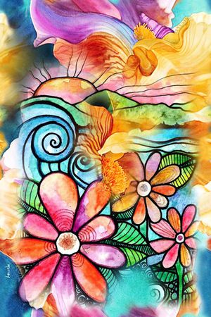 炫彩印花华亿平台图片