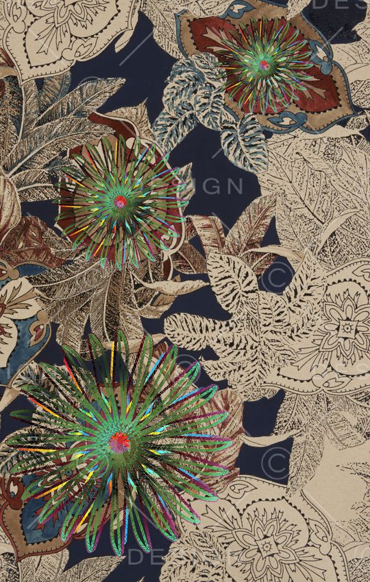 民族风印花华亿平台图片