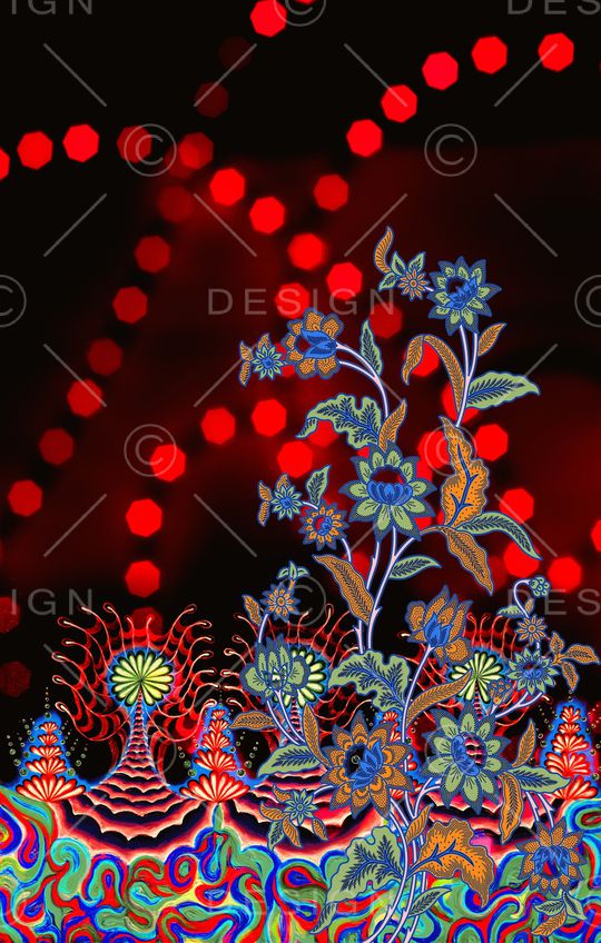 民族风印花华亿平台图片