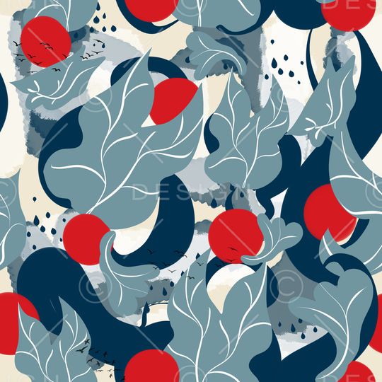 抽象印花华亿平台图片