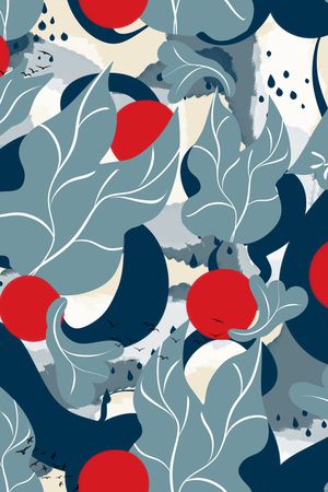 抽象印花华亿平台图片