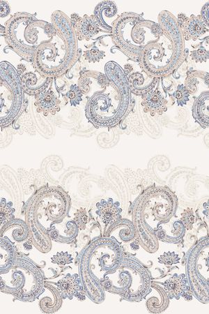 佩斯利印花华亿平台图片