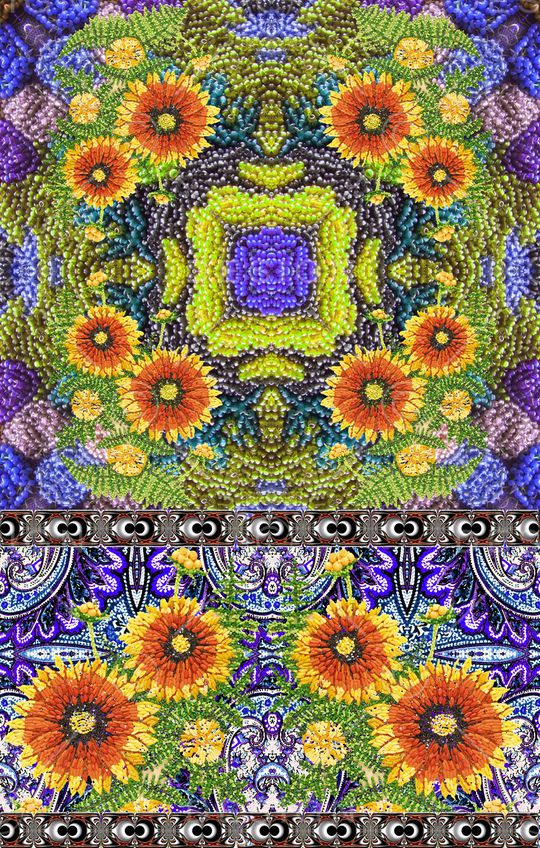 民族风印花华亿平台图片