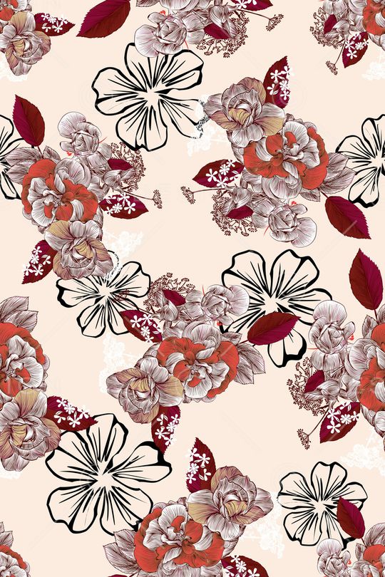 简约印花华亿平台图片