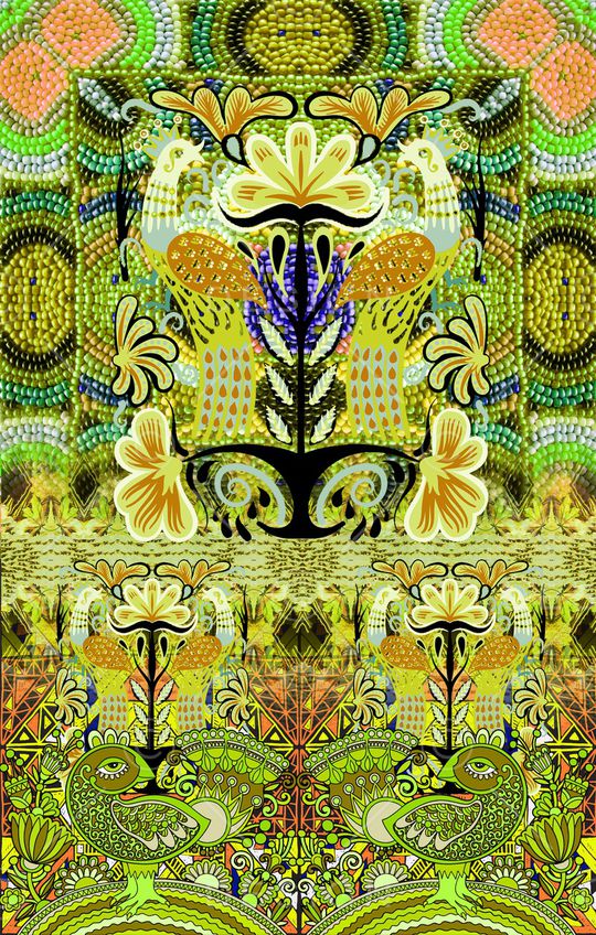 民族风印花华亿平台图片