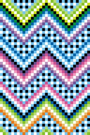 几何印花华亿平台图片