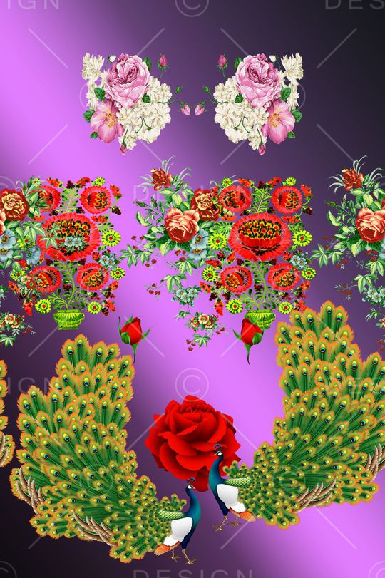 小碎花印花华亿平台图片